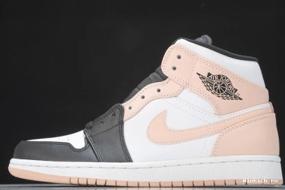 JORDAN TINT AIR 1 MID CRIMSON TOE 0816